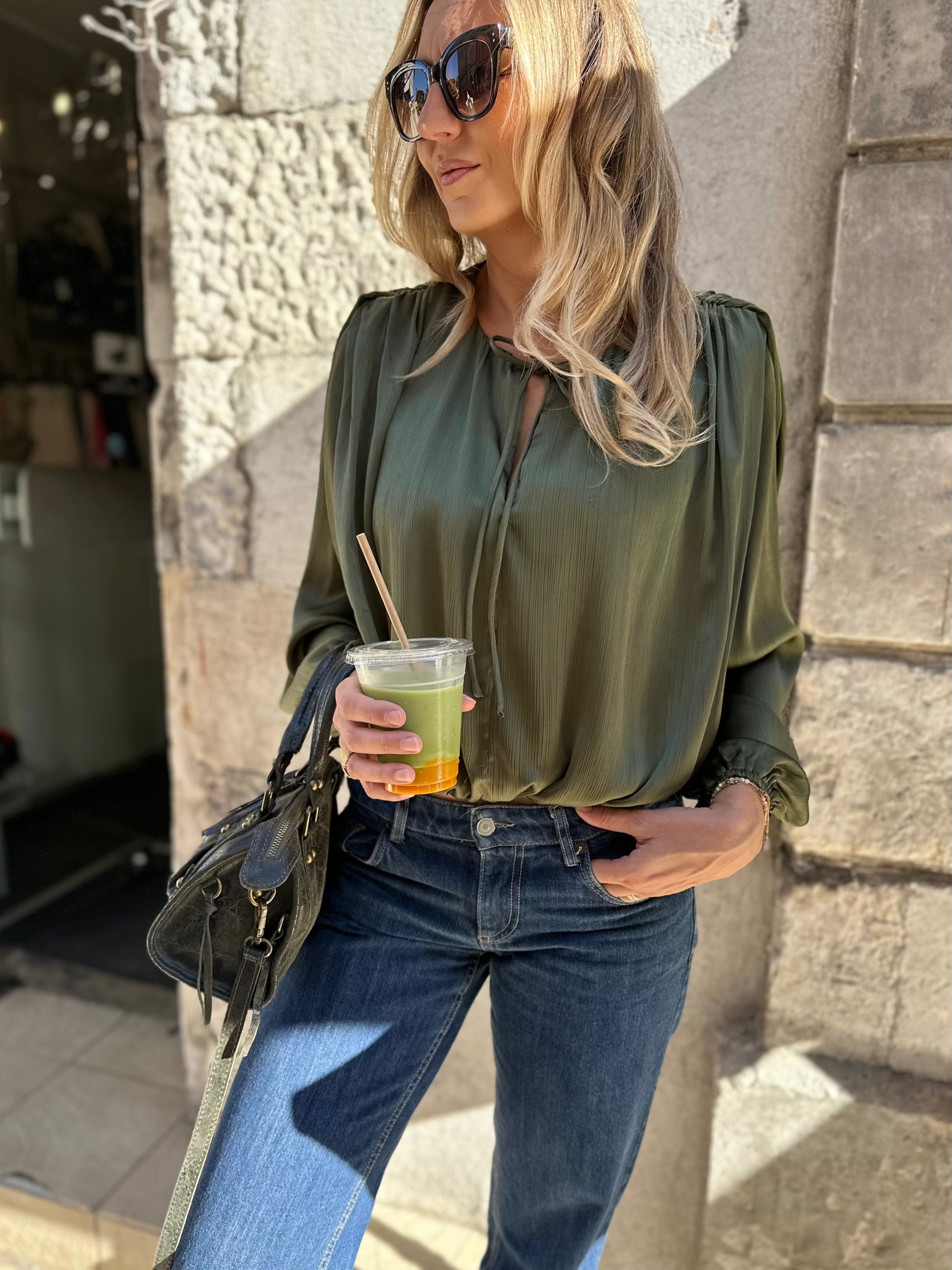 Blouse  satinée ENRIKITA