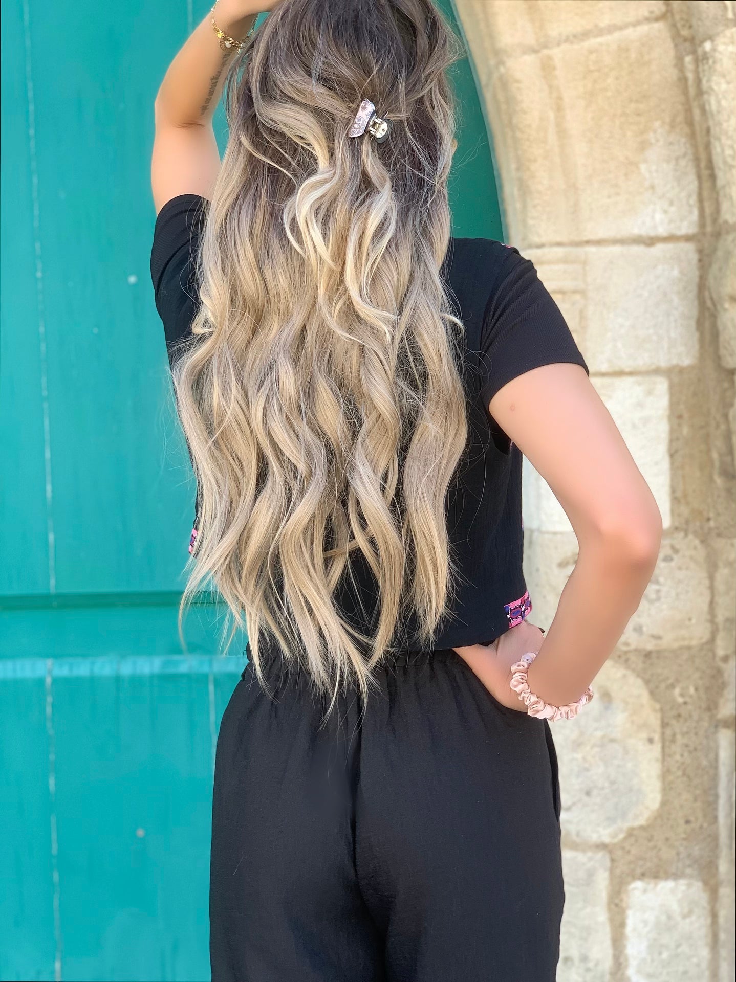 Gilet brodé sans manches * Luce *