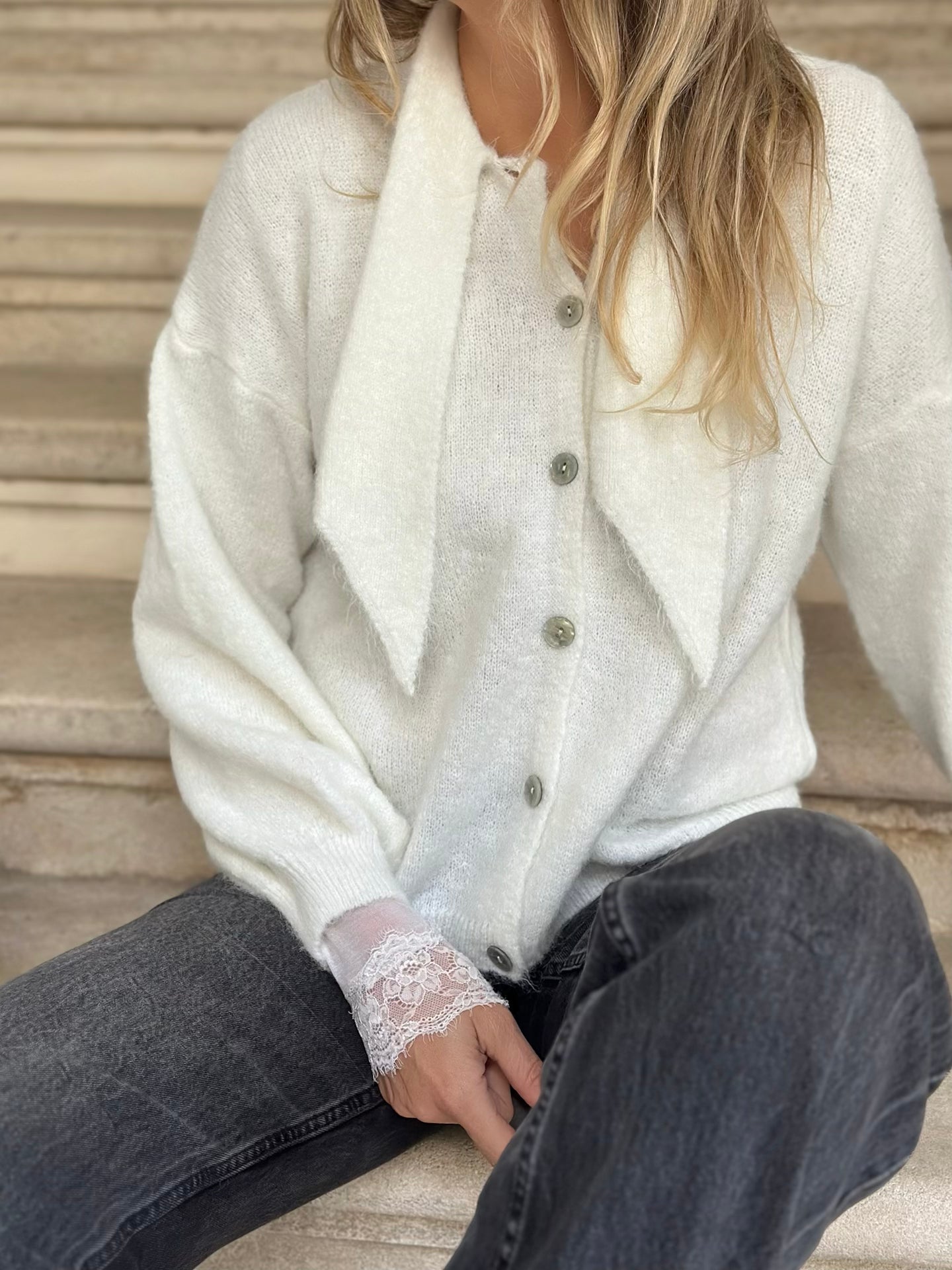 Gilet cravate * Leonie *