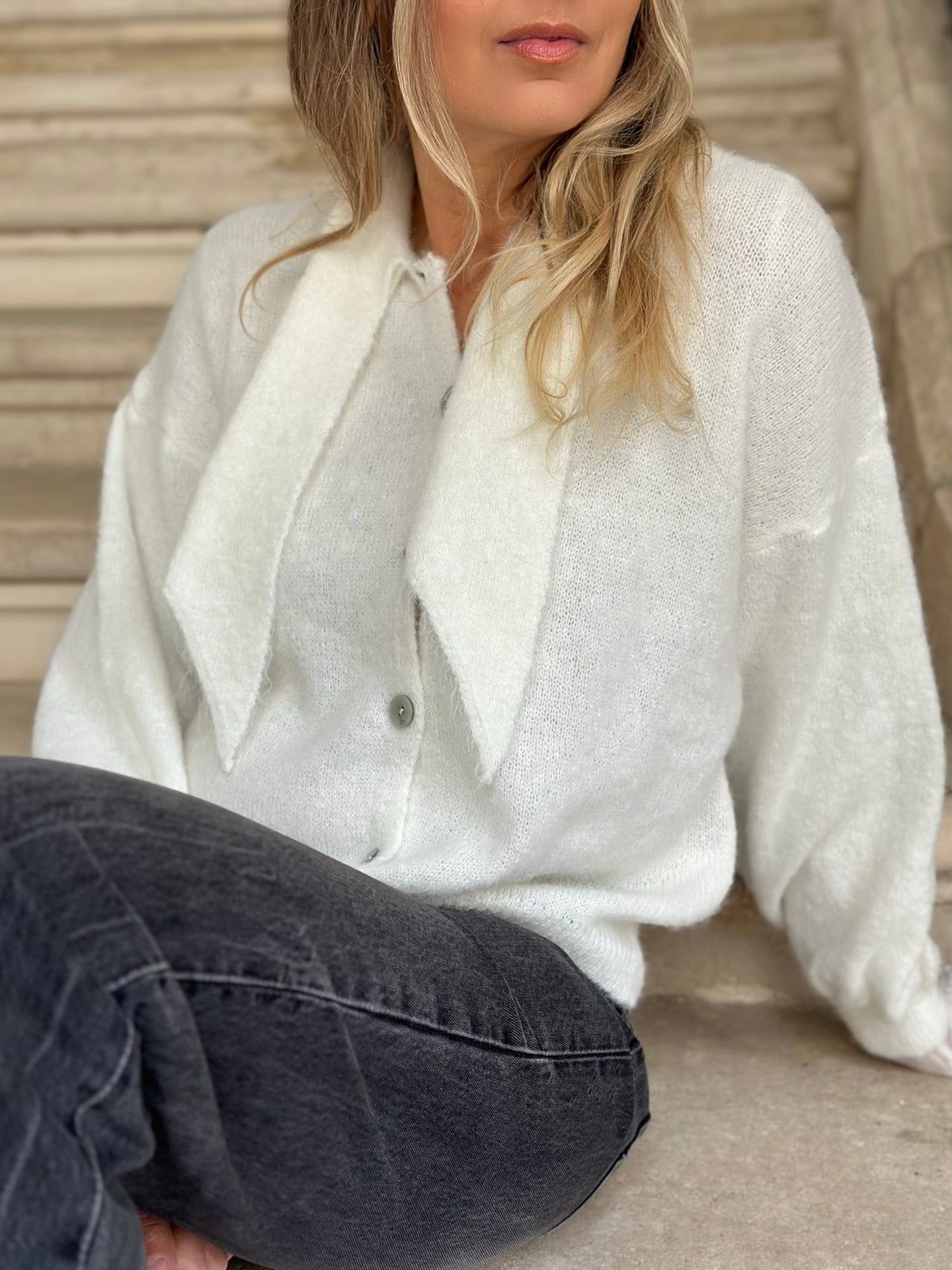 Gilet cravate * Leonie *