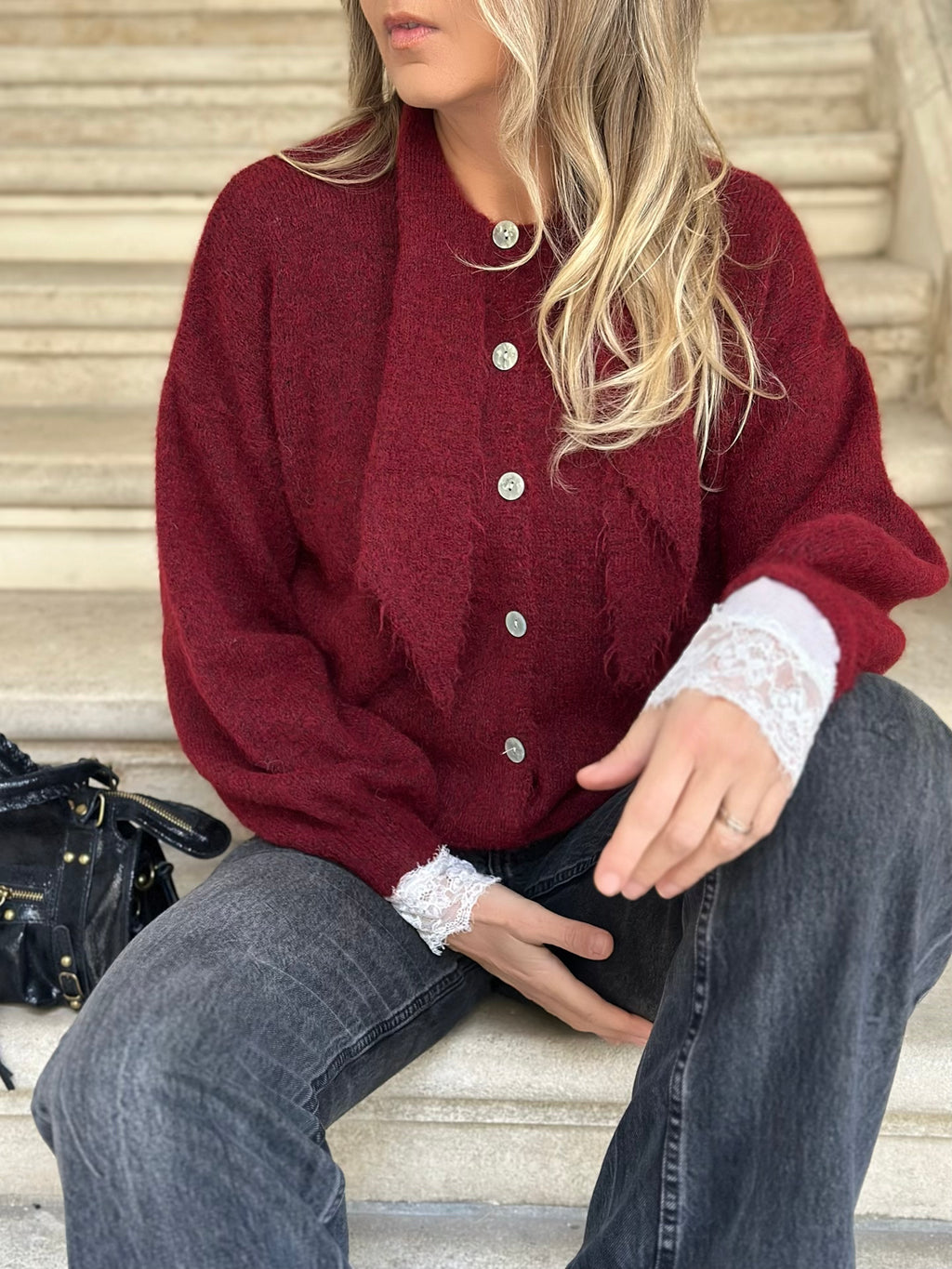 Gilet cravate * Leonie *