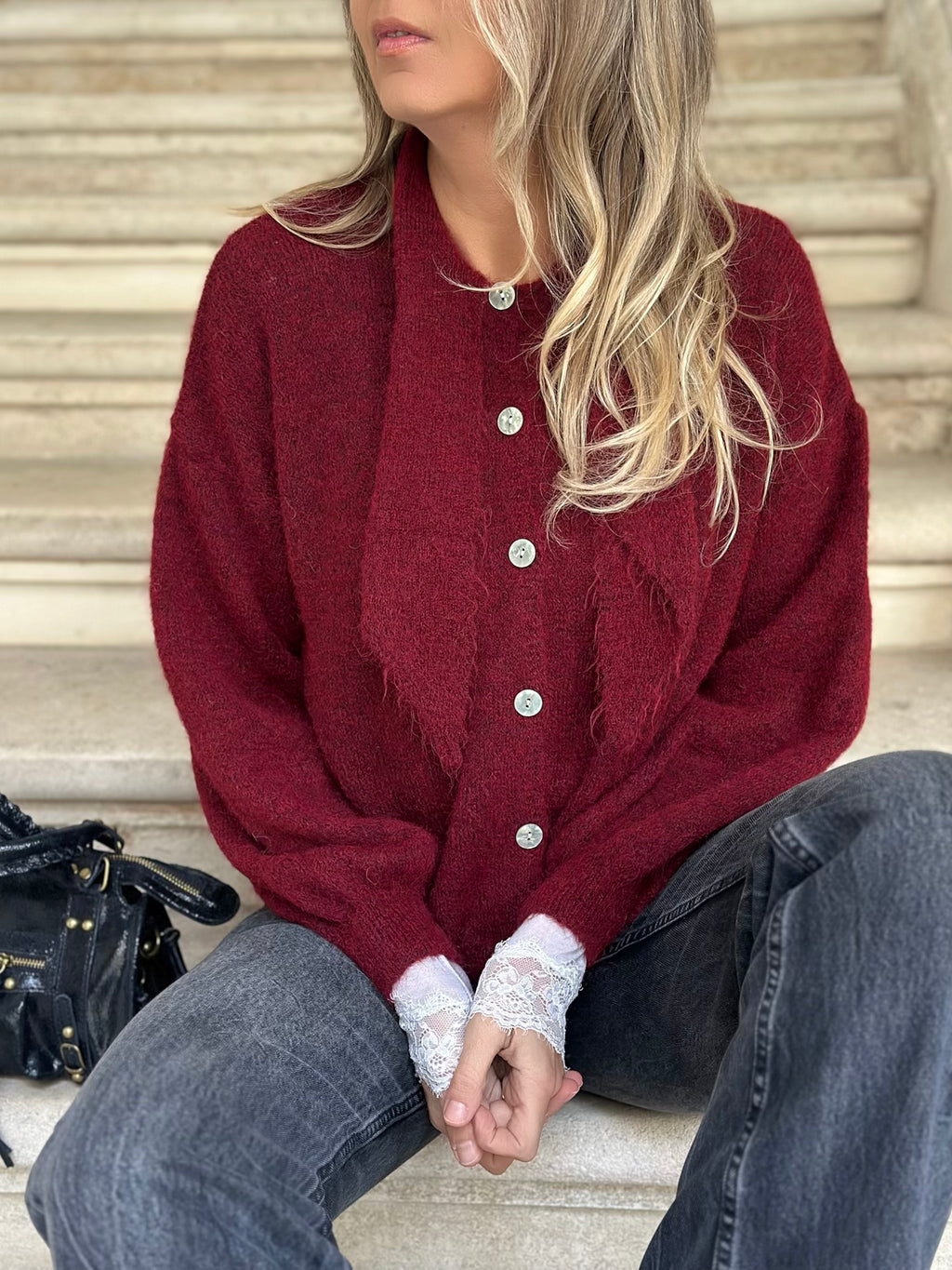 Gilet cravate * Leonie *