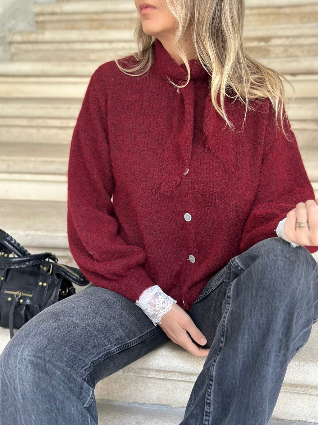 Gilet cravate * Leonie *