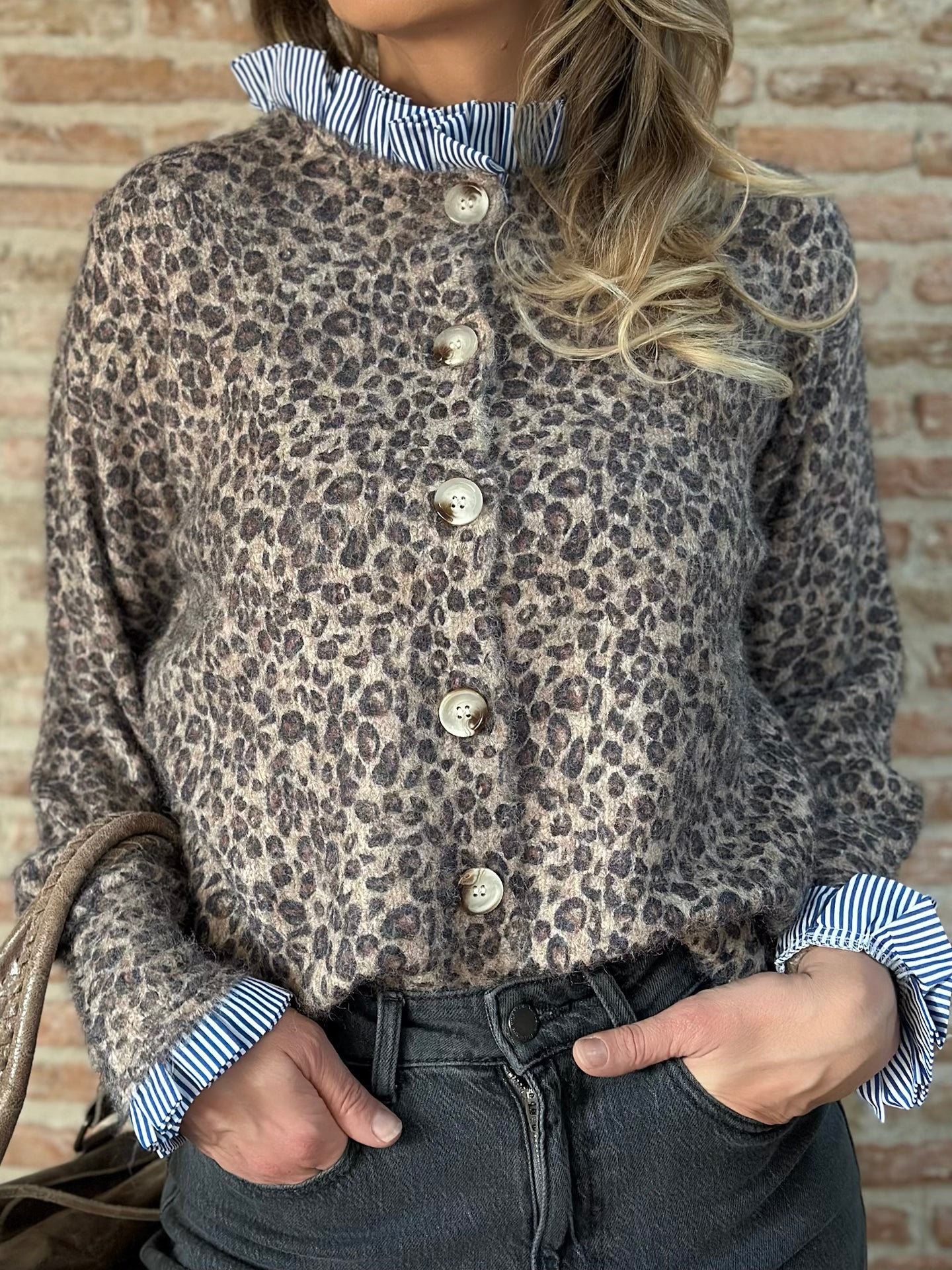 Gilet léopard * Maël *