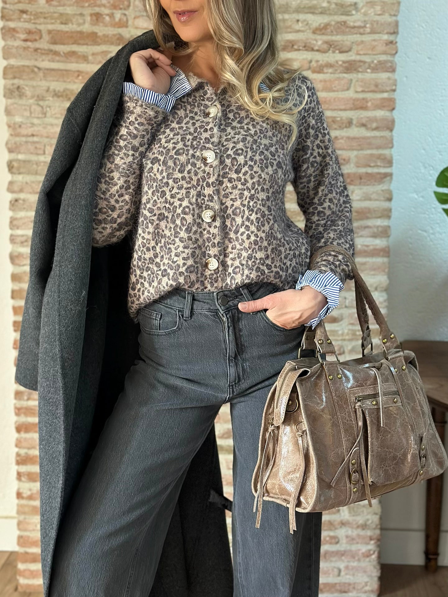 Gilet léopard * Maël *