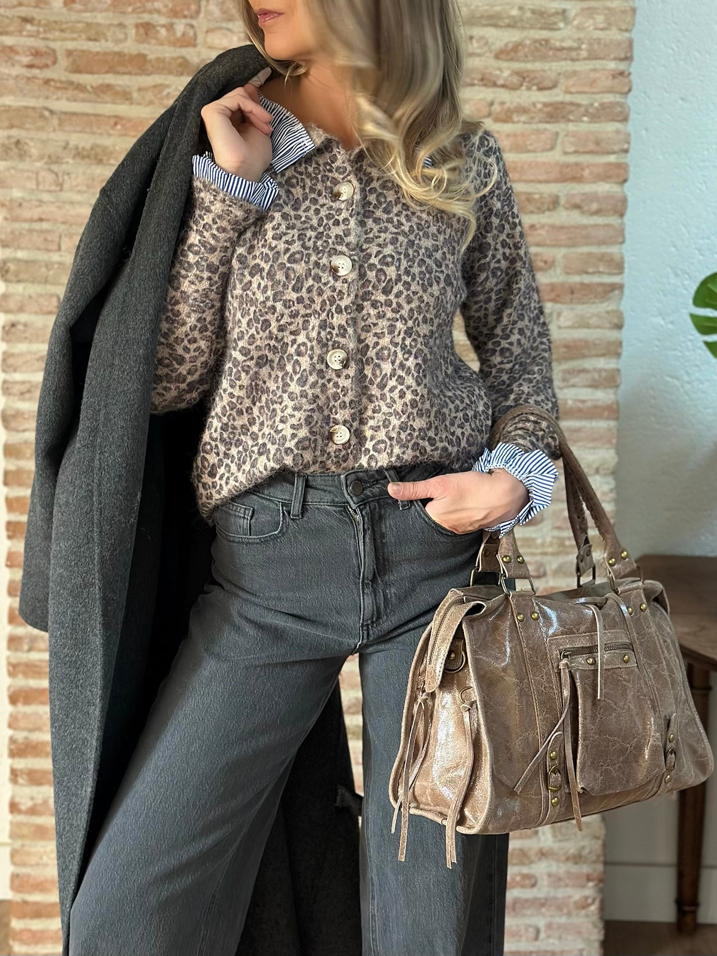 Gilet léopard * Maël *