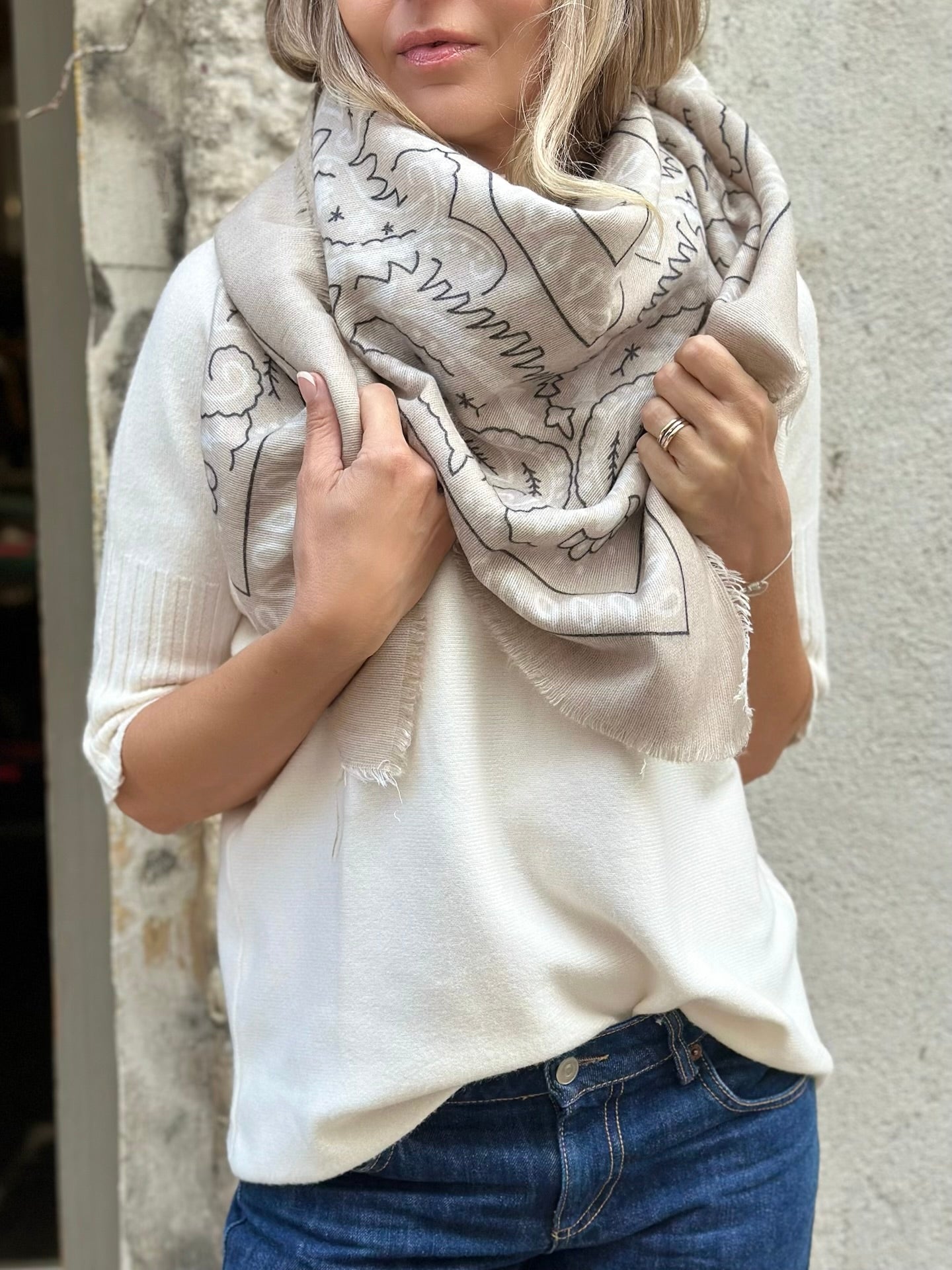 Grand carré bandana