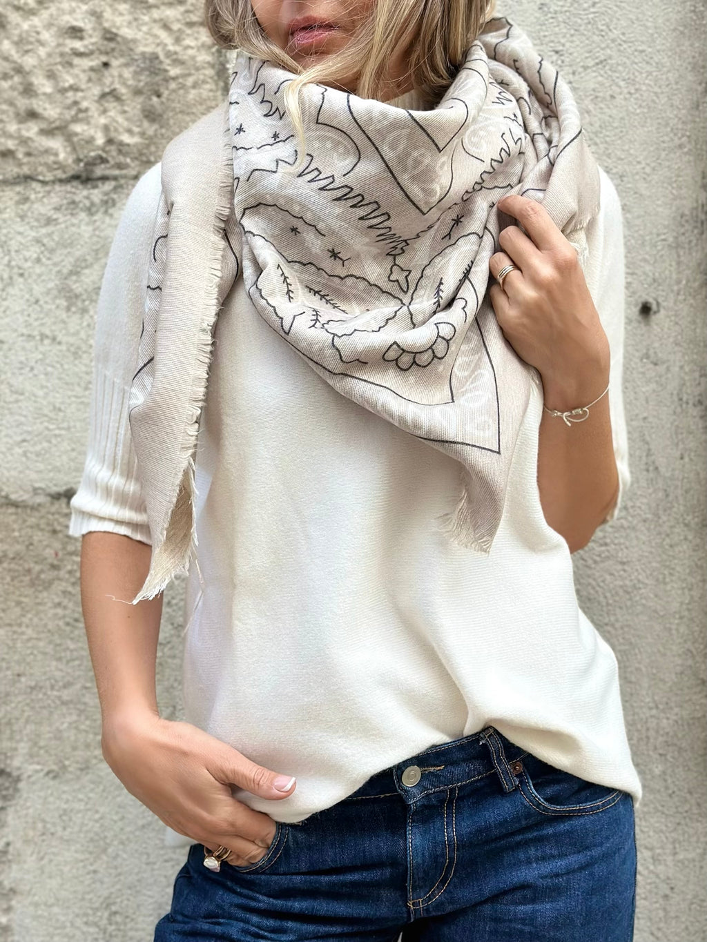 Grand carré bandana