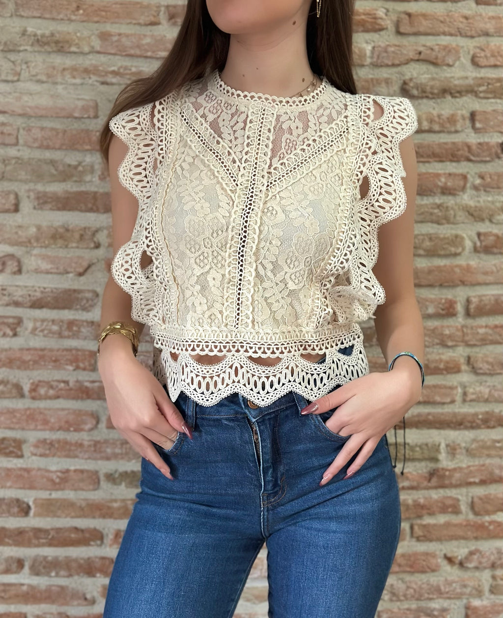 Haut dentelle * Mollie *