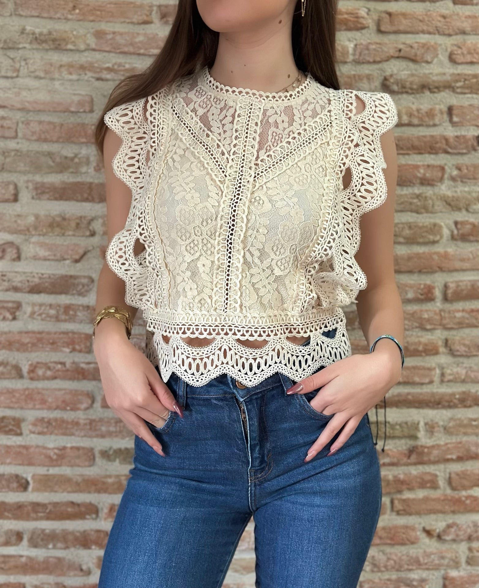 Haut dentelle * Mollie *