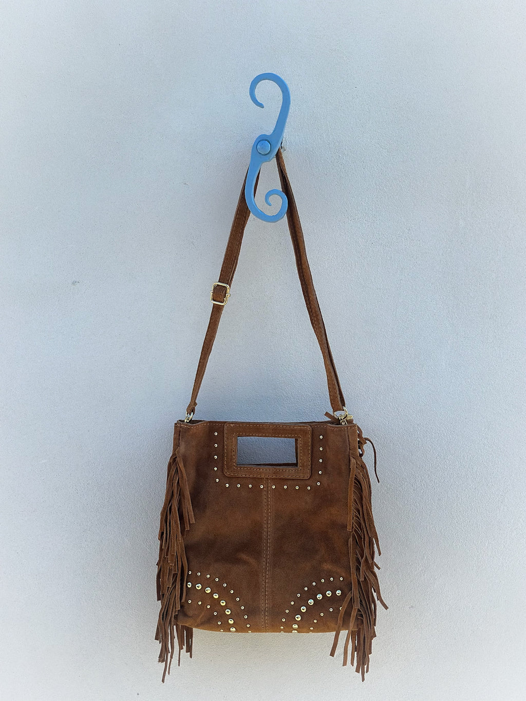 Sac franges à bandoulière * Aby *