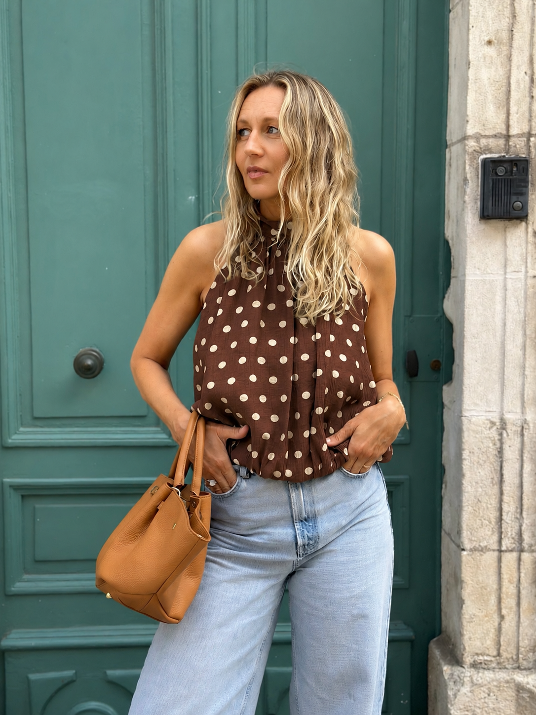 Top à pois * Plumety *