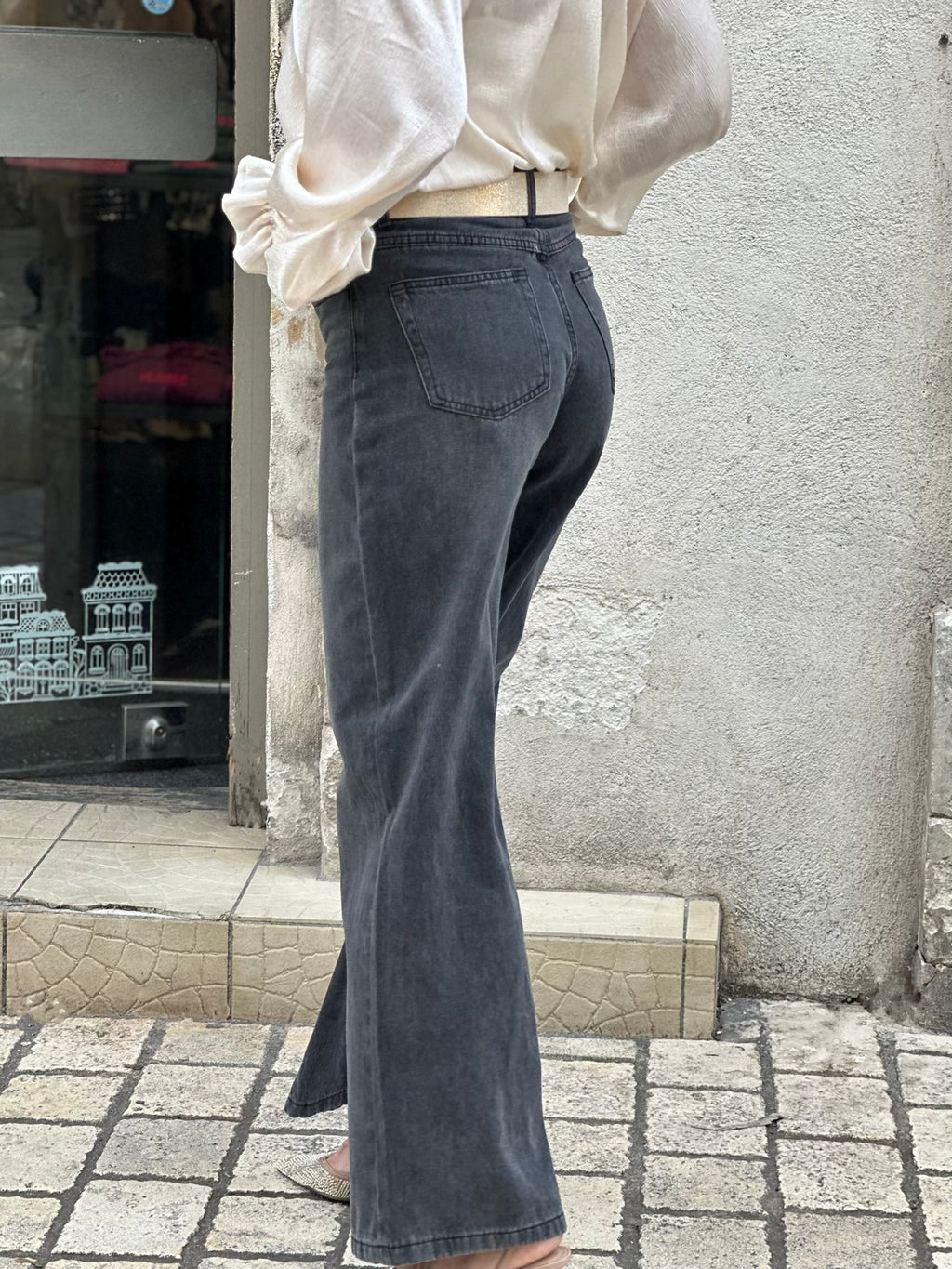 Jean wide legs * Mora *