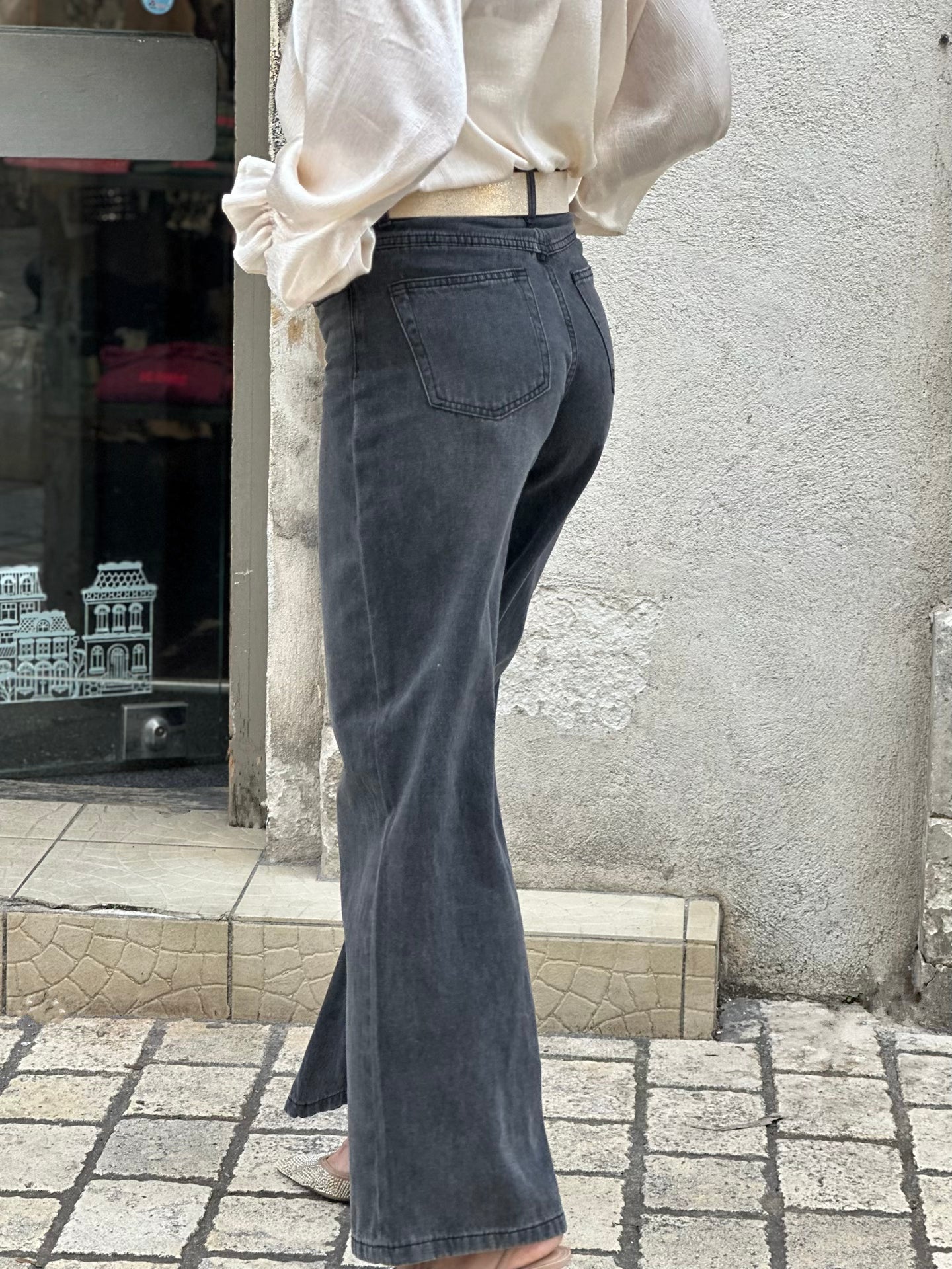 Jean wide legs * Mora *