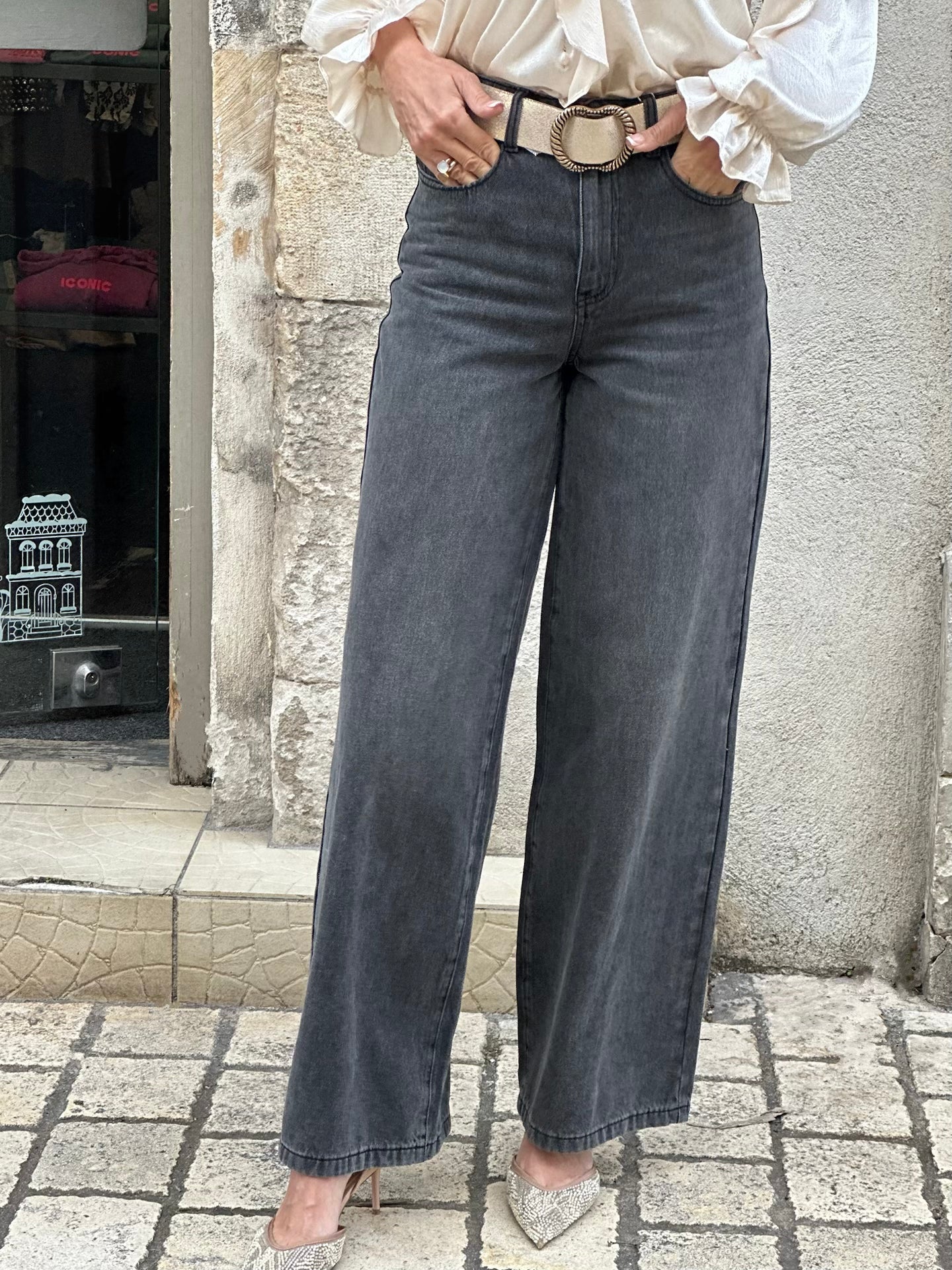 Jean wide legs * Mora *