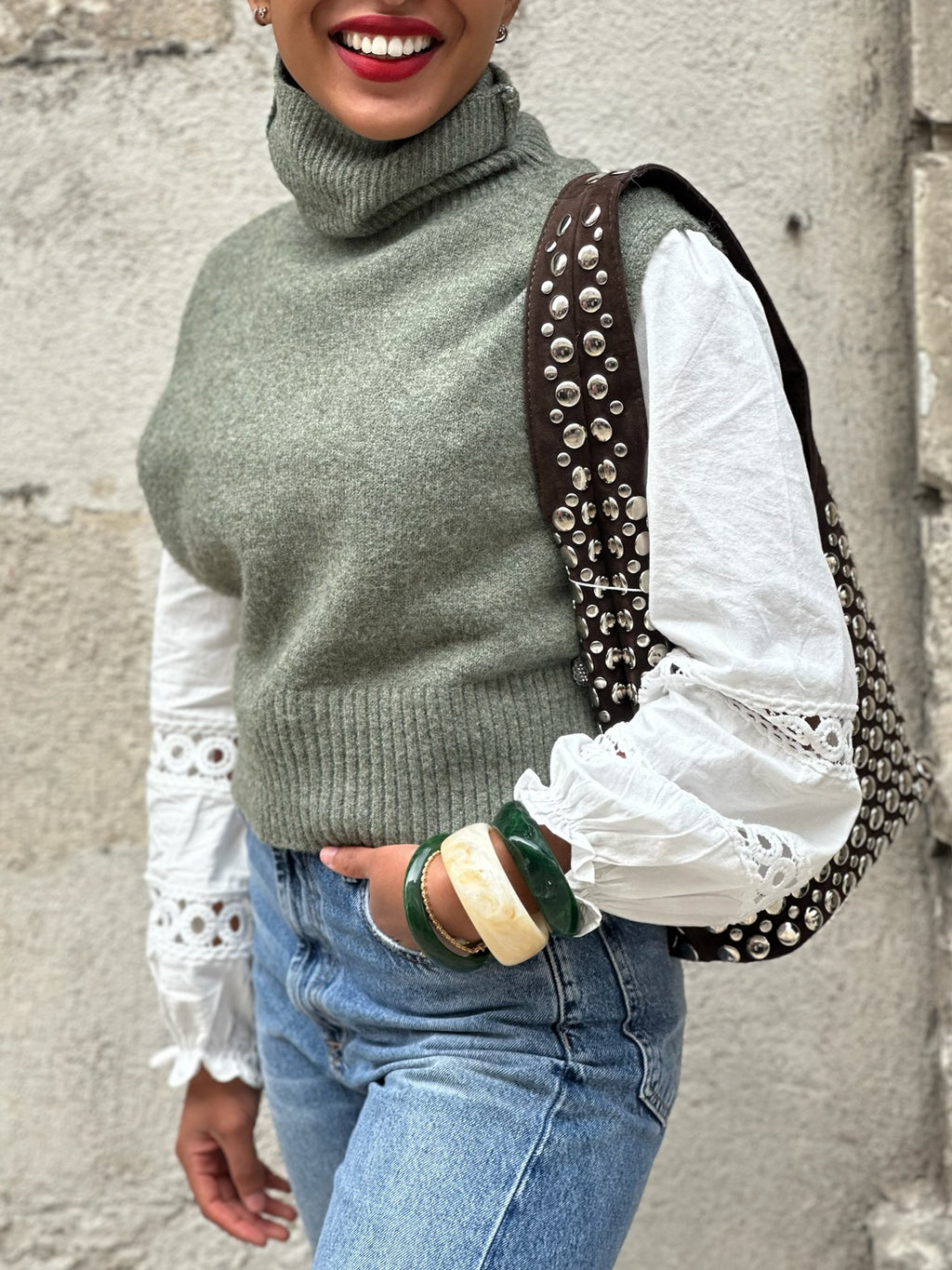 Pull sans manches * Lyla *