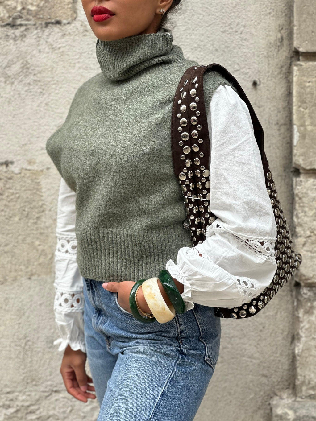 Pull sans manches * Lyla *