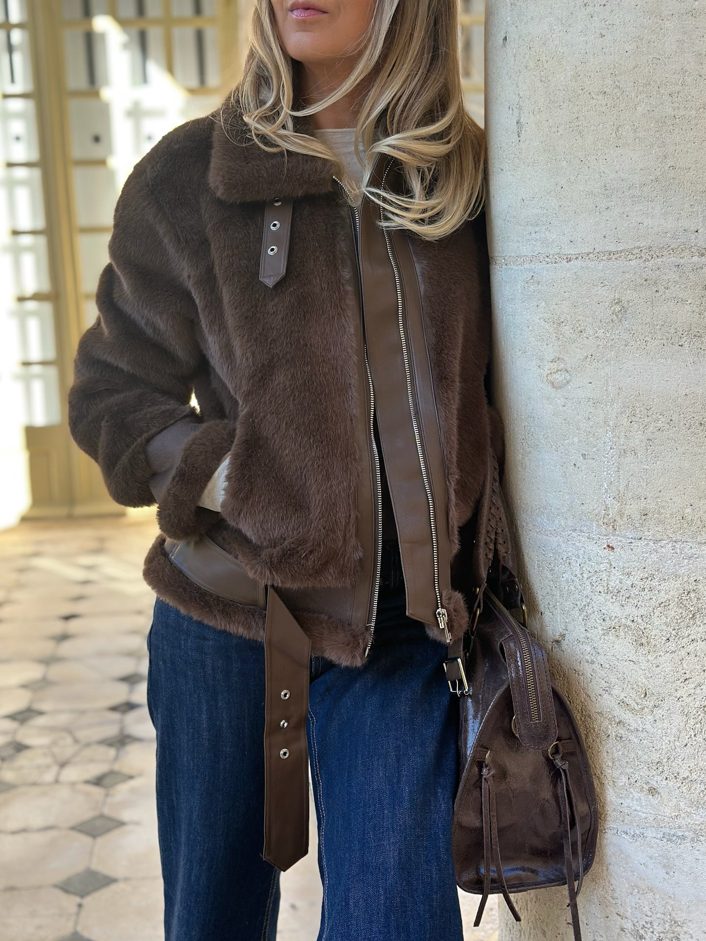 Blouson fausse fourrure * Stella *