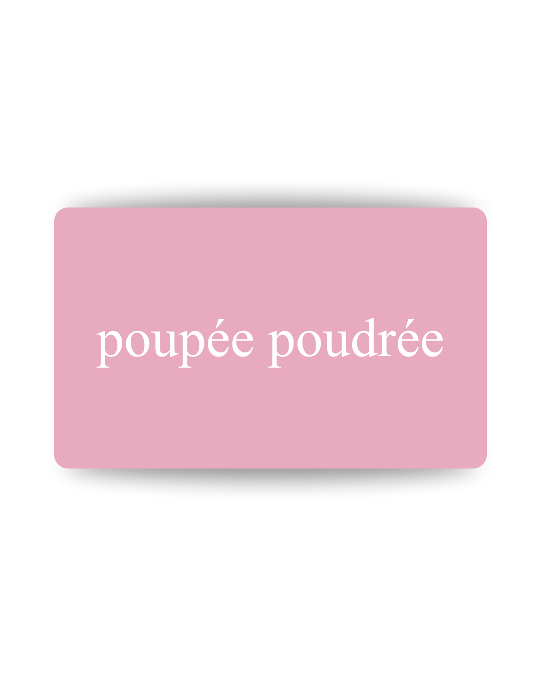 Carte cadeau