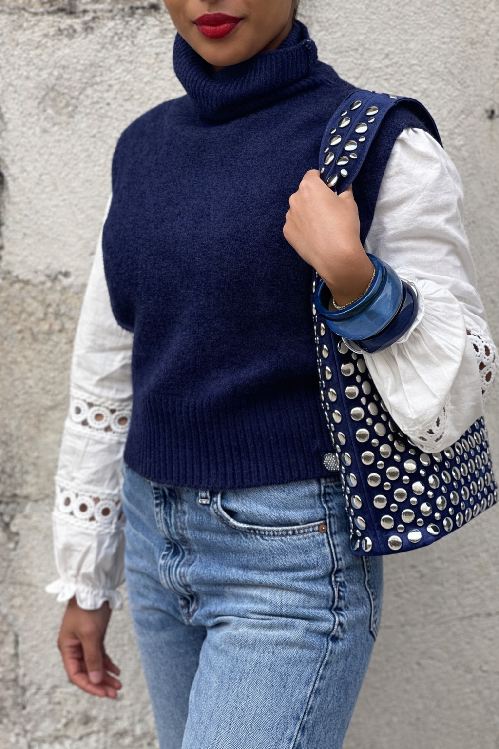 Pull sans manches * Lyla *