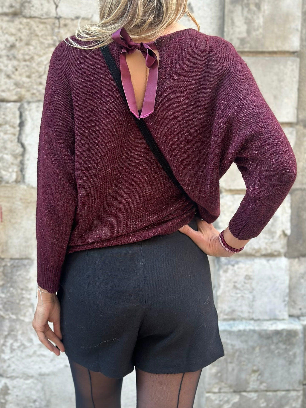 Pull * Rosy * paillettes