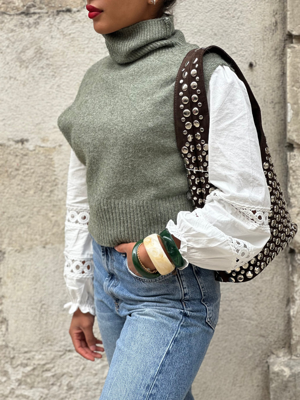 Pull sans manches * Lyla *