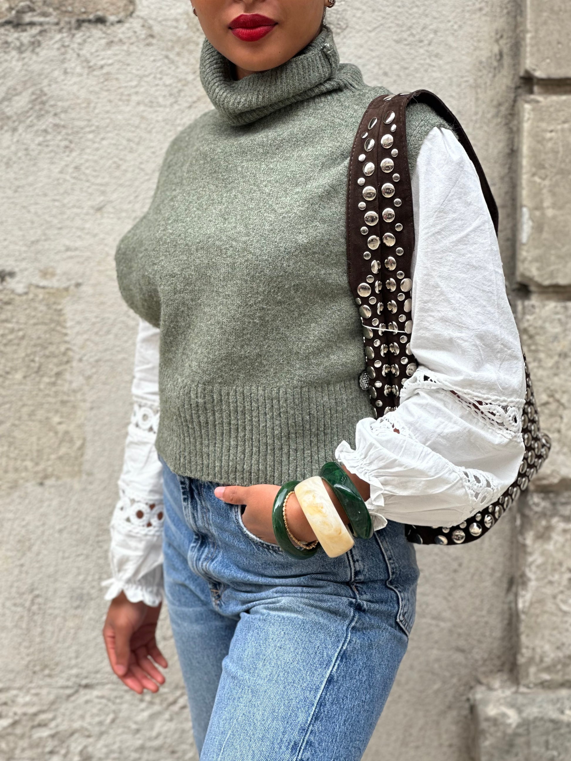 Pull sans manches * Lyla *