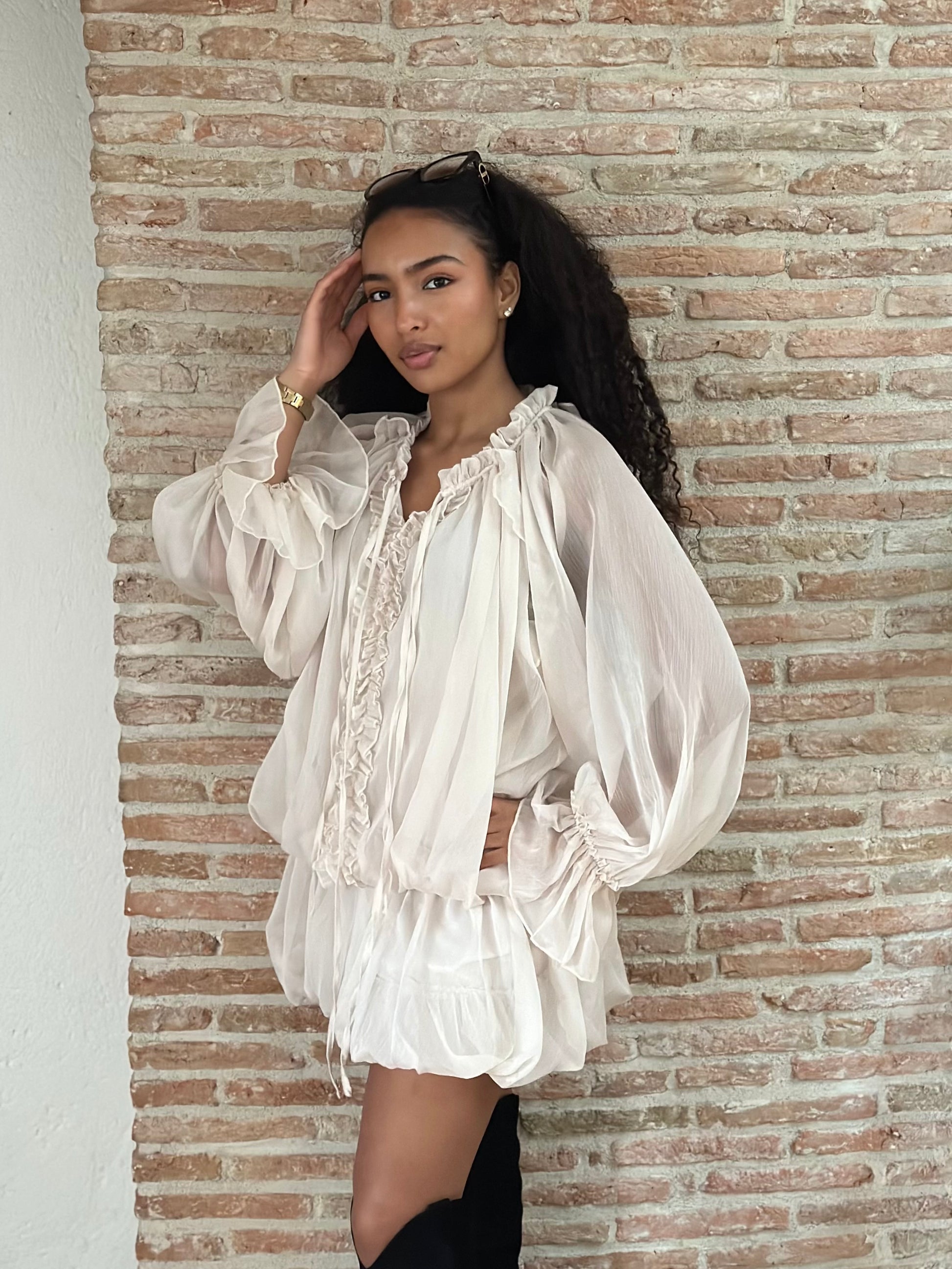 Robe en voile fluide * Manon *