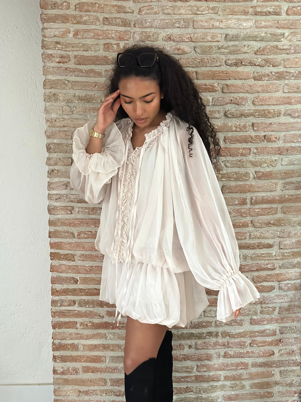 Robe en voile fluide * Manon *