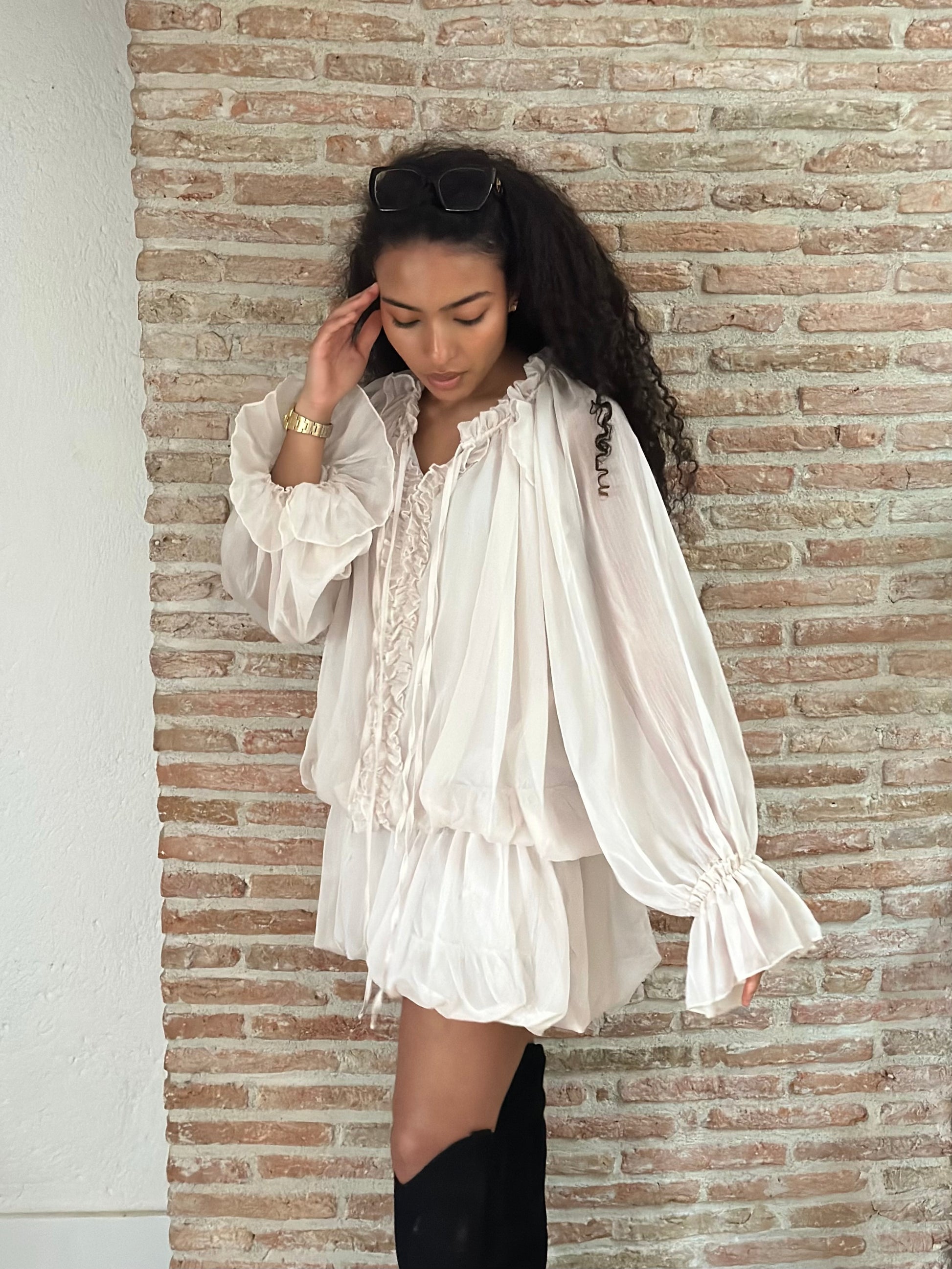 Robe en voile fluide * Manon *