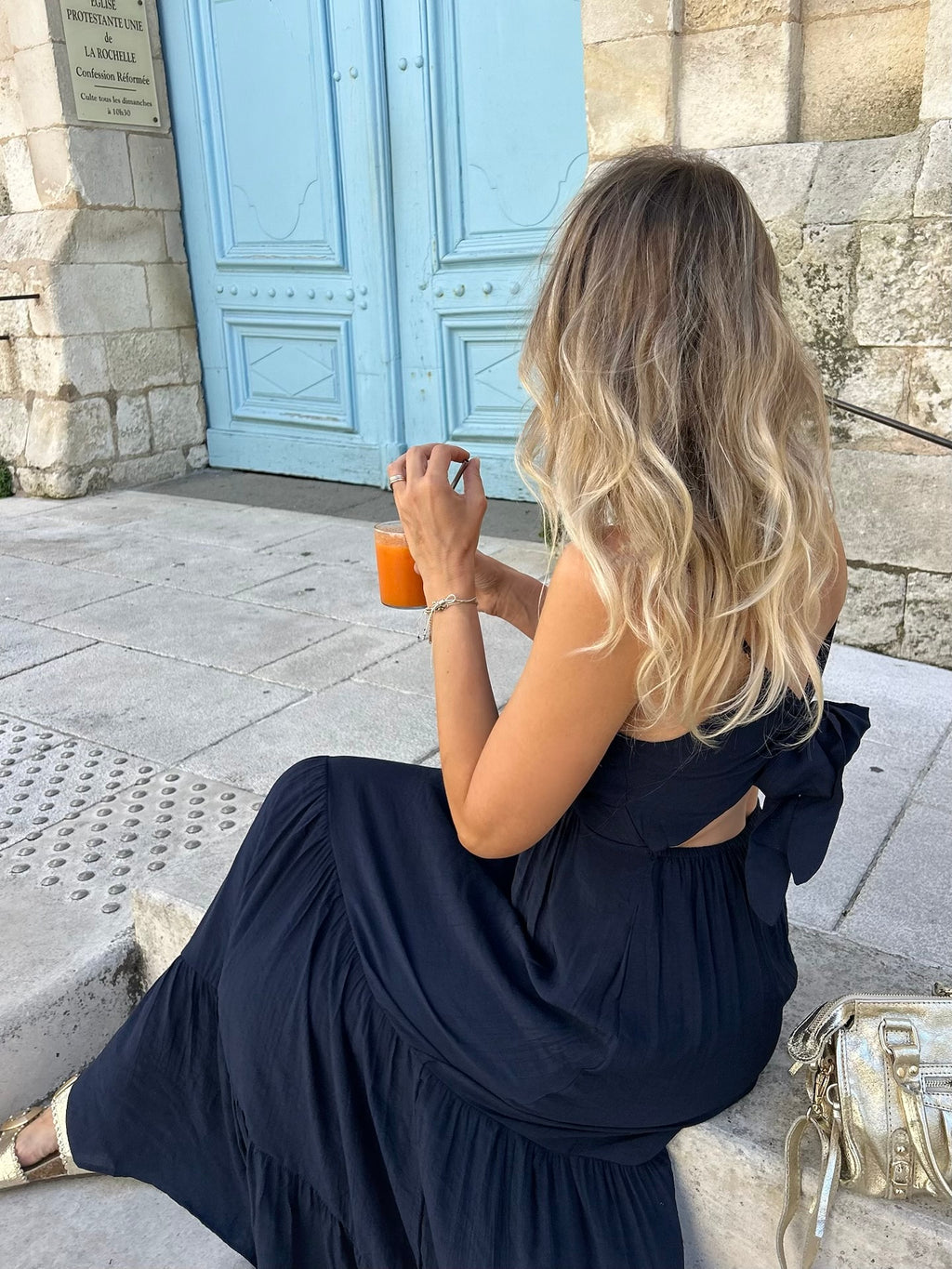 Robe dos-nus * Inès *