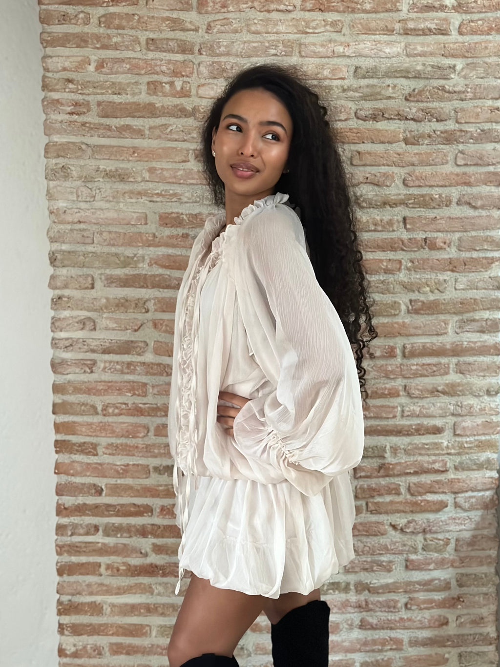 Robe en voile fluide * Manon *