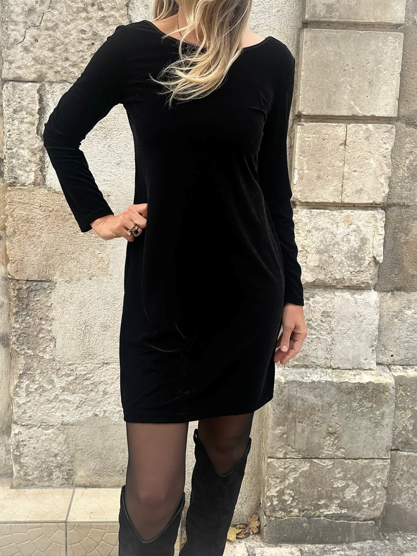 Robe en velours * Suzanne *