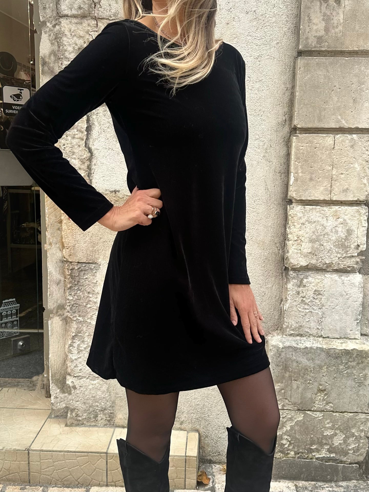 Robe en velours * Suzanne *