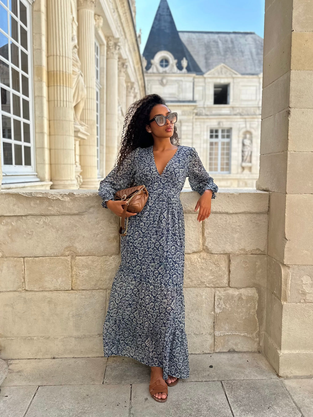 Robe longue en voile * Anna *