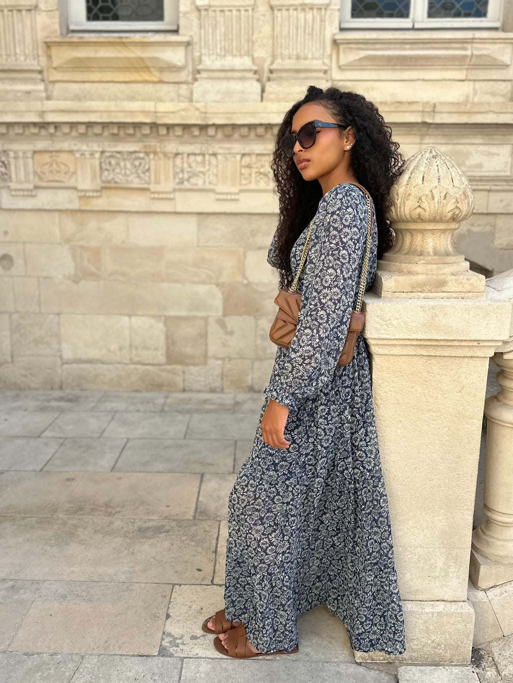 Robe longue en voile * Anna *