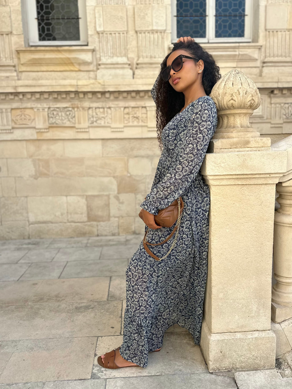 Robe longue en voile * Anna *