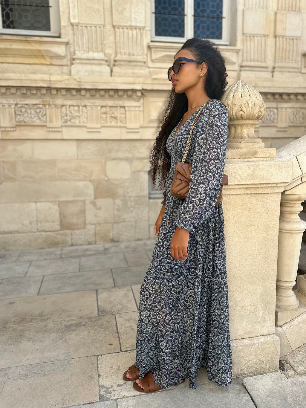 Robe longue en voile * Anna *