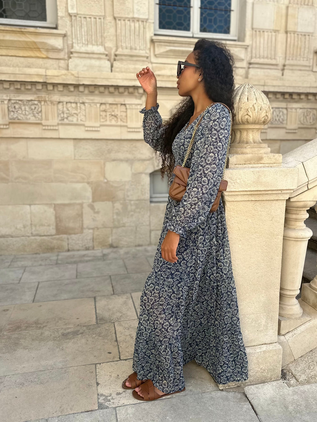 Robe longue en voile * Anna *