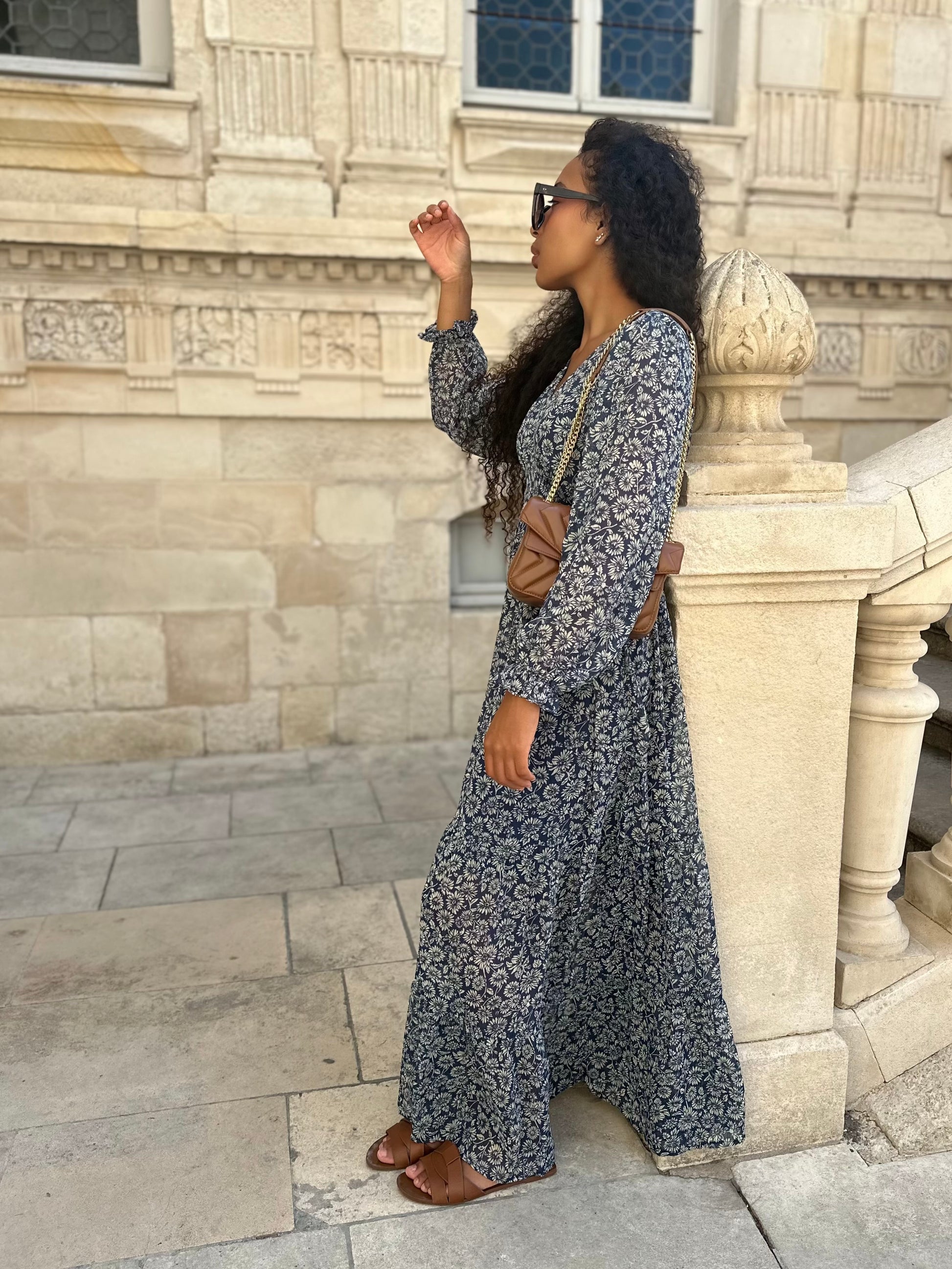 Robe longue en voile * Anna *