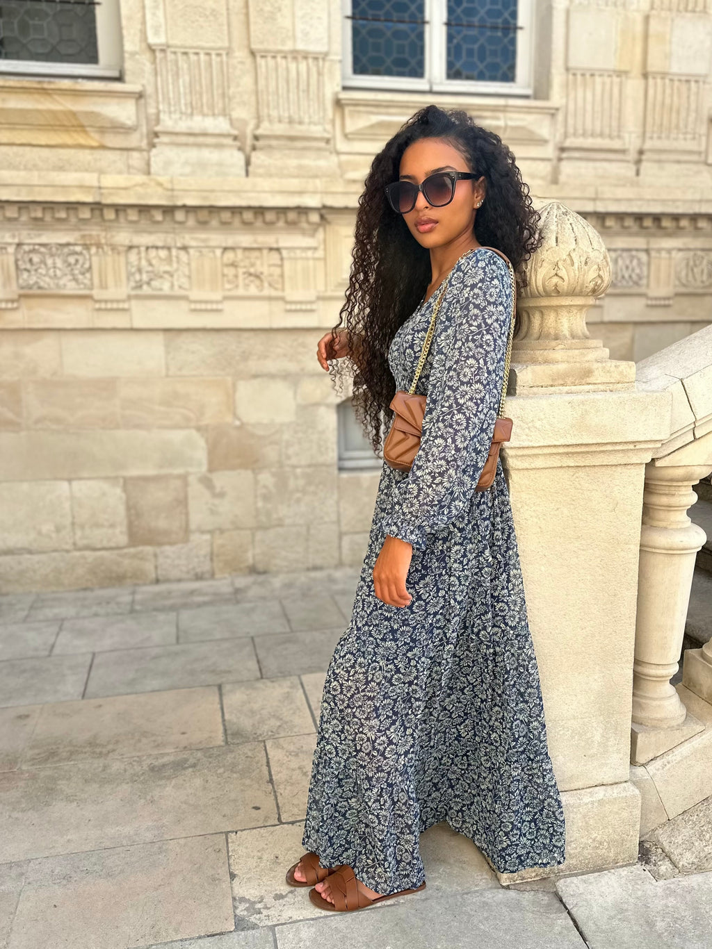 Robe longue en voile * Anna *