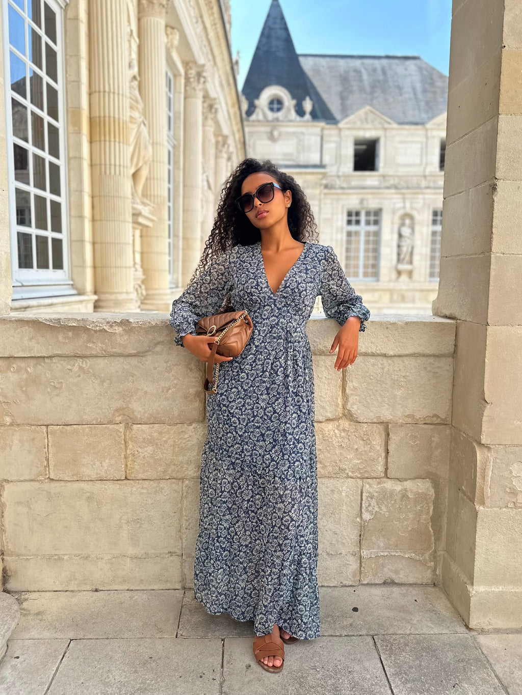 Robe longue en voile * Anna *