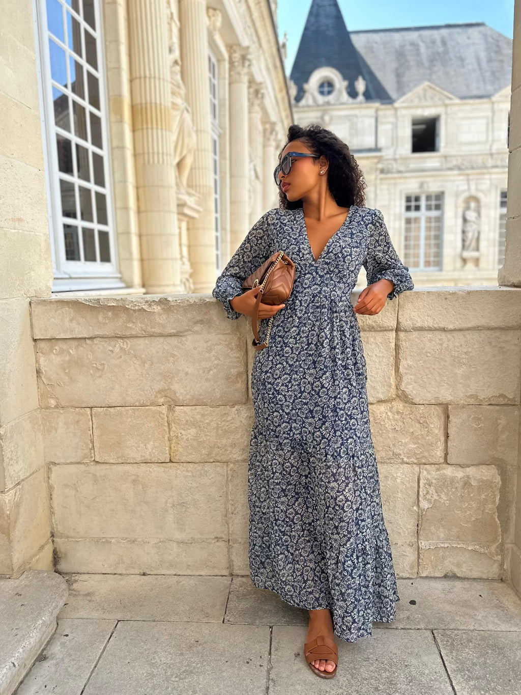 Robe longue en voile * Anna *