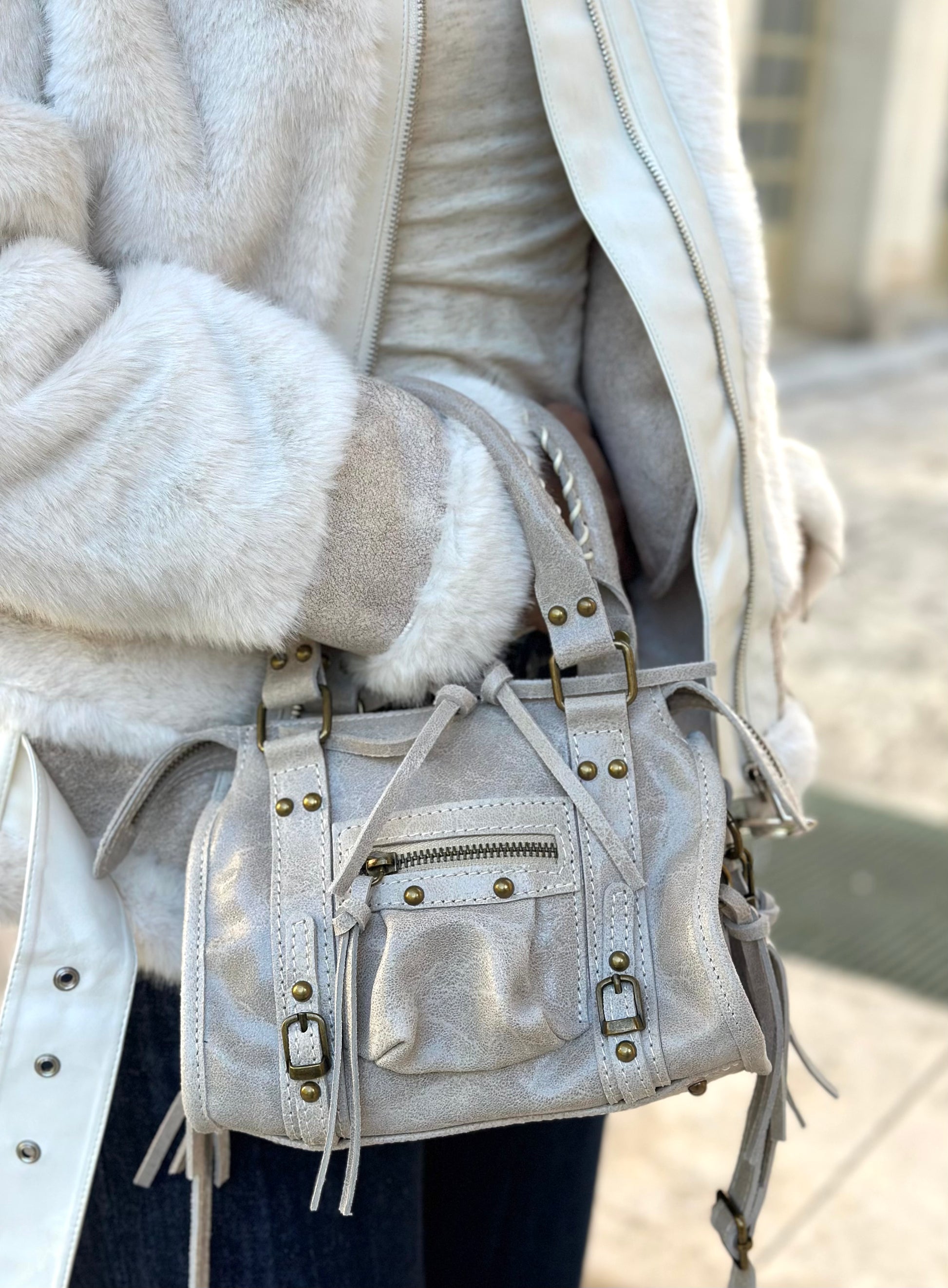 Sac en cuir * Petit Gab *