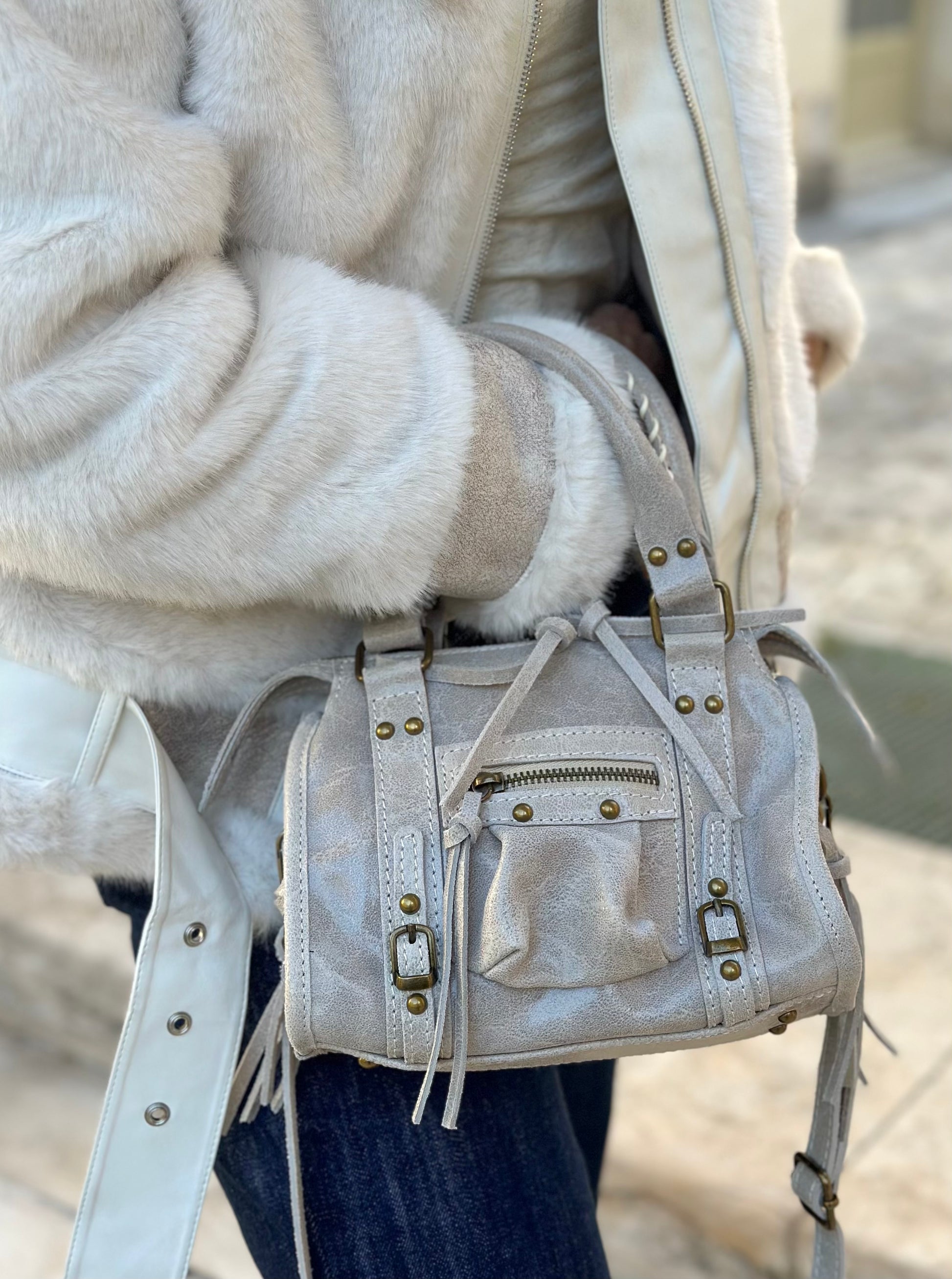 Sac en cuir * Petit Gab *