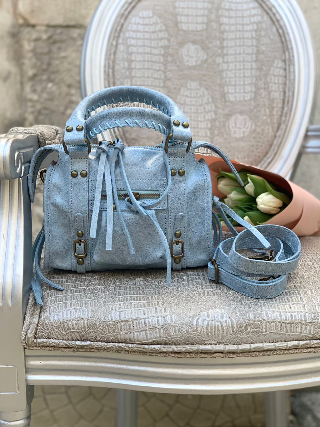 Sac en cuir * Petit Gab *