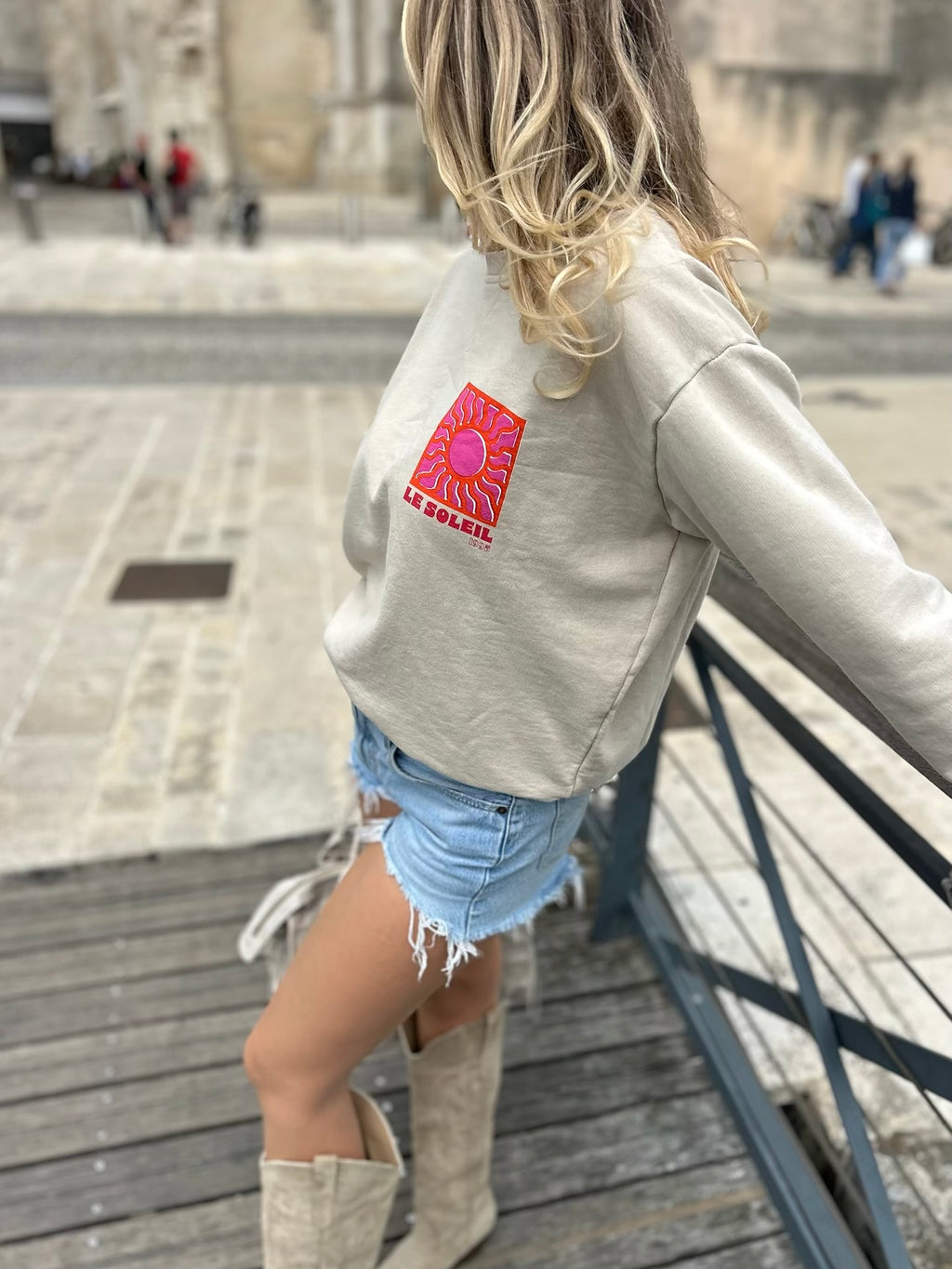 Sweat-shirt * SOLEIL * ☀️