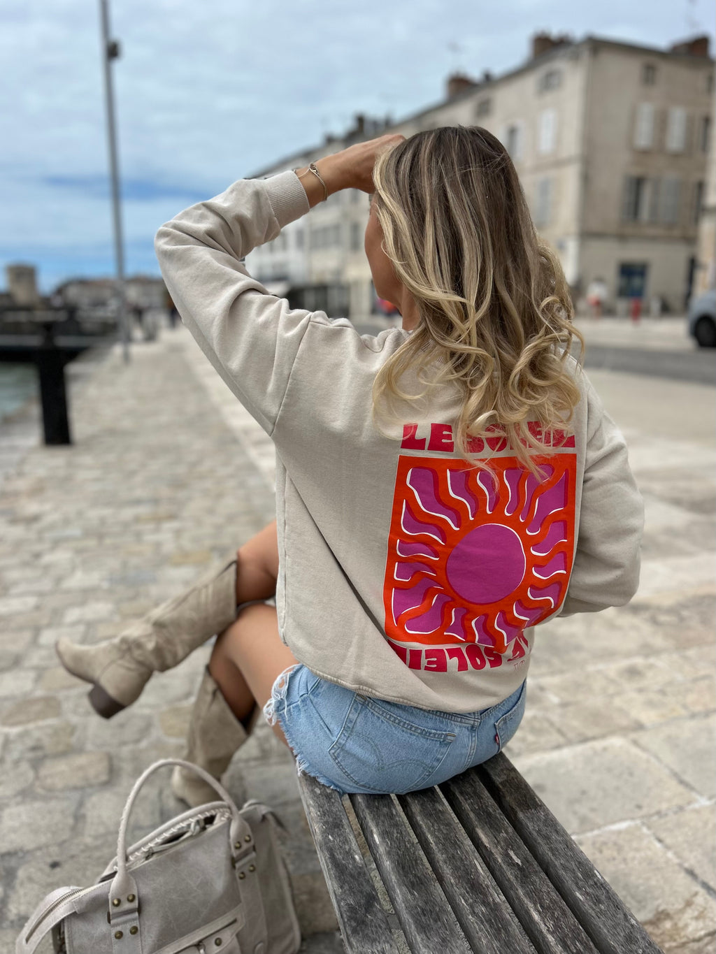 Sweat-shirt * SOLEIL * ☀️