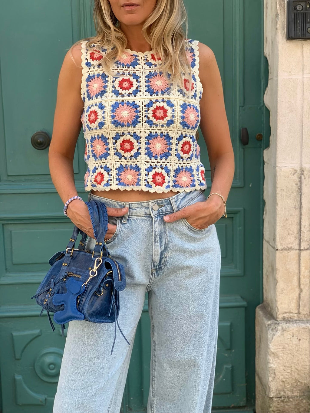 Top en crochet * Capri *