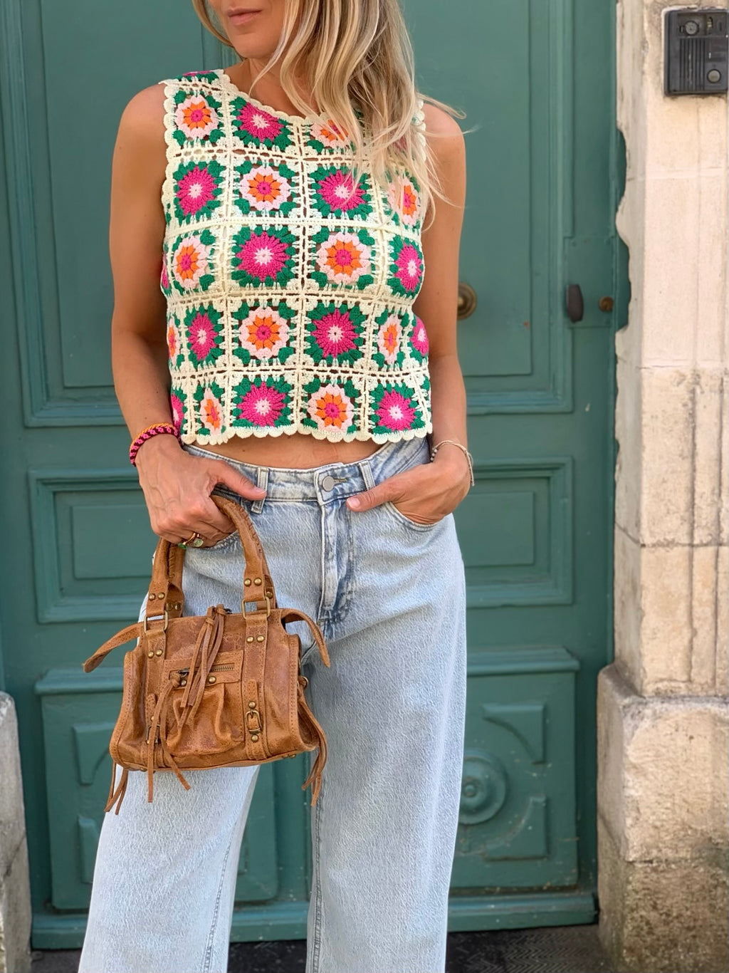 Top en crochet * Capri *